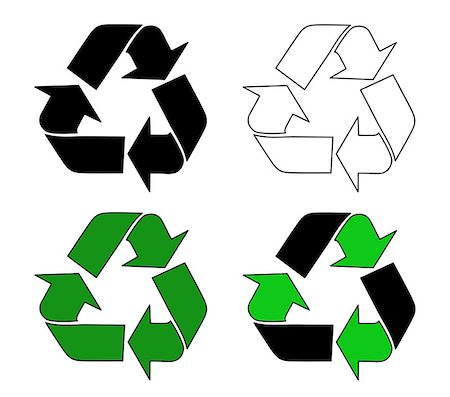 simsearch:400-04001344,k - Recycle symbol Stock Photo - Budget Royalty-Free & Subscription, Code: 400-07486839
