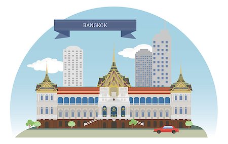 Bangkok, Thailand. For you design Stock Photo - Budget Royalty-Free & Subscription, Code: 400-07480594