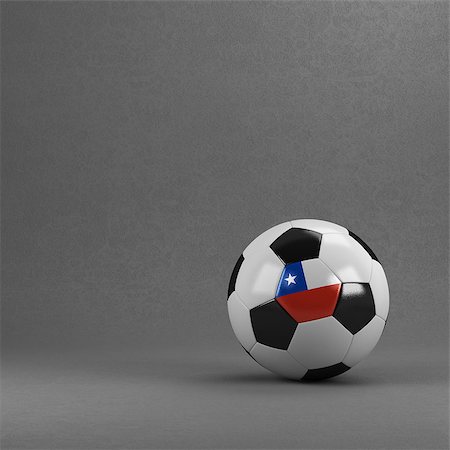 simsearch:400-07466044,k - Chilean soccer ball in front of plaster wall Stockbilder - Microstock & Abonnement, Bildnummer: 400-07480846