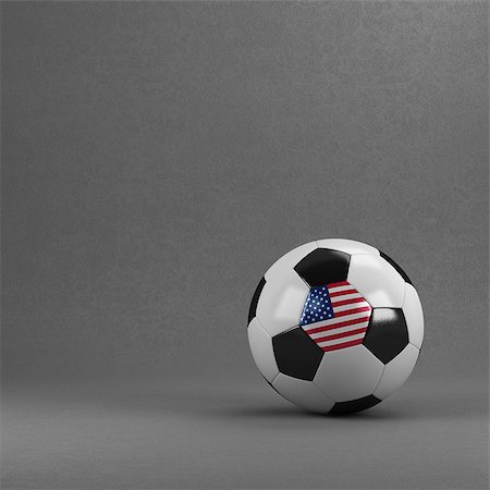 simsearch:400-07466034,k - American soccer ball in front of plaster wall Stockbilder - Microstock & Abonnement, Bildnummer: 400-07480856