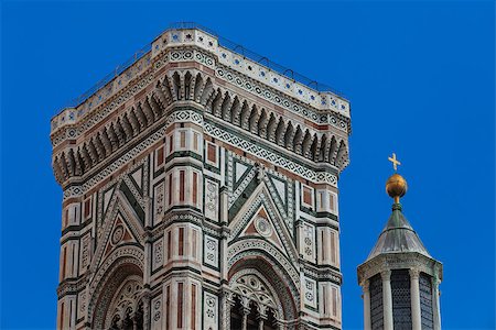 simsearch:400-07482007,k - Bell tower and dome of the cathedral of Florence, Italy Fotografie stock - Microstock e Abbonamento, Codice: 400-07482007