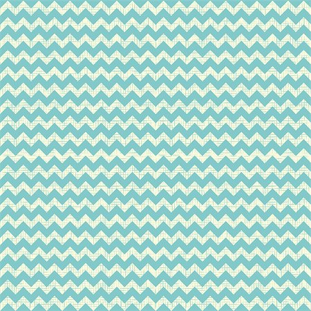 vector Seamless chevron pattern on linen turquoise canvas background. Vintage rustic burlap zigzag Stock Photo - Budget Royalty-Free & Subscription, Code: 400-07498271