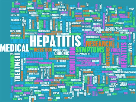 Hepatitis Medical Concept as an Infection Art Stockbilder - Microstock & Abonnement, Bildnummer: 400-07498397