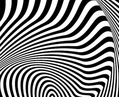 simsearch:400-07512933,k - Design monochrome whirl movement illusion background. Abstract striped torsion backdrop. Vector-art illustration Foto de stock - Super Valor sin royalties y Suscripción, Código: 400-07499118