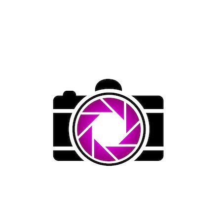 simsearch:400-05179794,k - Digital camera- Photography logo Stock Photo - Budget Royalty-Free & Subscription, Code: 400-07505045