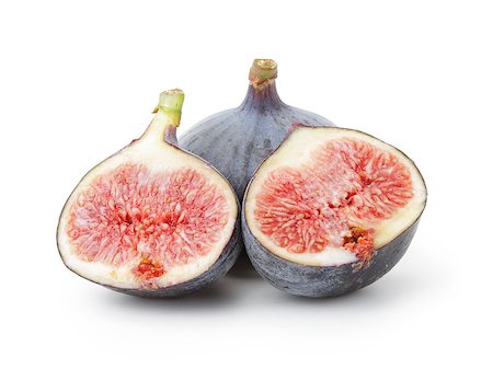 simsearch:400-07506471,k - fresh ripe figs, isolated on white background Foto de stock - Royalty-Free Super Valor e Assinatura, Número: 400-07506473