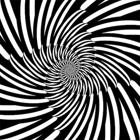 simsearch:400-07512933,k - Design monochrome vortex movement illusion background. Abstract stripy lines torsion backdrop. Vector-art illustration Foto de stock - Super Valor sin royalties y Suscripción, Código: 400-07507269
