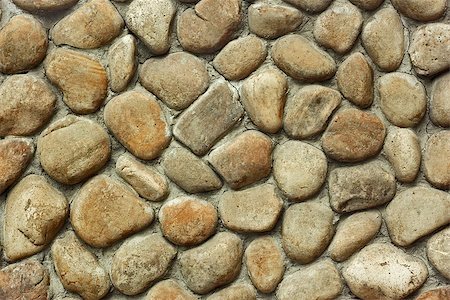 simsearch:400-07481458,k - Fragment of old wall with decorative trim from rounded large stone boulders Stock Photo - Budget Royalty-Free & Subscription, Code: 400-07508191