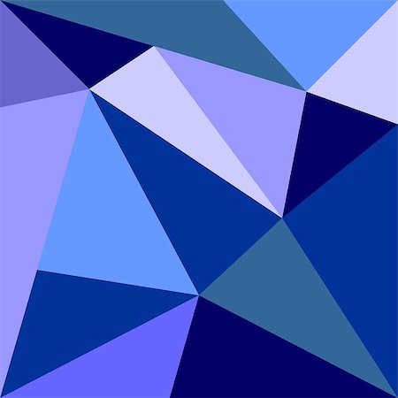 simsearch:400-08959133,k - Triangle vector background or seamless grey, blue, white and navy pattern. Flat surface wrapping geometric mosaic for wallpaper or winter website design Photographie de stock - Aubaine LD & Abonnement, Code: 400-07508243