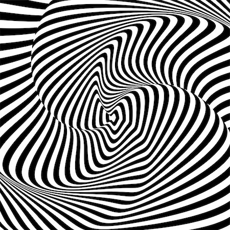 simsearch:400-07512933,k - Design monochrome whirl motion illusion background. Abstract striped distortion backdrop. Vector-art illustration Foto de stock - Super Valor sin royalties y Suscripción, Código: 400-07501072