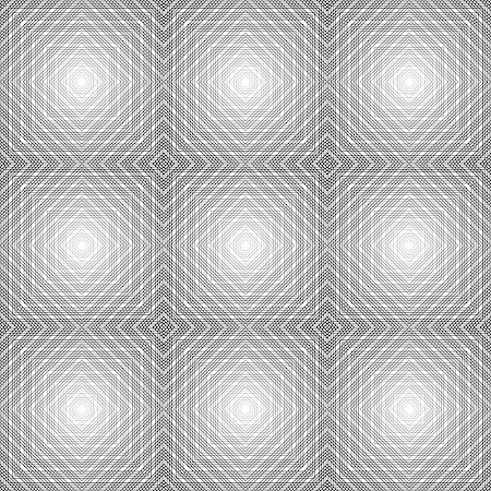 simsearch:400-07836085,k - Design seamless diamond trellis pattern. Abstract geometric monochrome background. Speckled texture. Vector art Foto de stock - Super Valor sin royalties y Suscripción, Código: 400-07501083