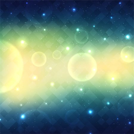 simsearch:400-07331919,k - Abstract glowing vector background with transparent bubbles Stock Photo - Budget Royalty-Free & Subscription, Code: 400-07501474