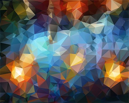 shmel (artist) - Abstract polygonal background. Triangles background for your design Stock Photo - Budget Royalty-Free & Subscription, Code: 400-07501477
