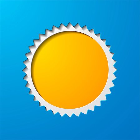 sergio77 (artist) - summer sun icon Photographie de stock - Aubaine LD & Abonnement, Code: 400-07501808