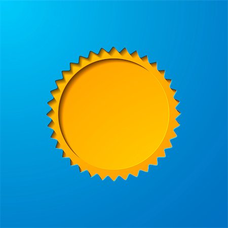 sergio77 (artist) - summer sun icon Photographie de stock - Aubaine LD & Abonnement, Code: 400-07501811