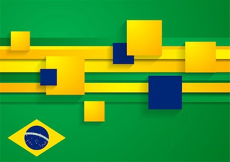 earth vector south america - Abstract background in Brazilian colors Photographie de stock - Aubaine LD & Abonnement, Code: 400-07503038