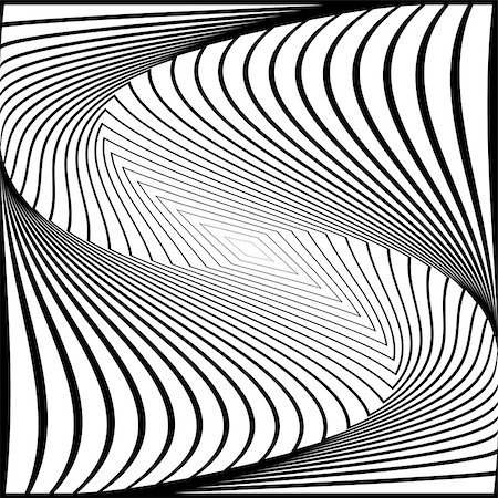 simsearch:400-07717373,k - Design monochrome twirl movement illusion background. Abstract strip torsion backdrop. Vector-art illustration Foto de stock - Super Valor sin royalties y Suscripción, Código: 400-07503106