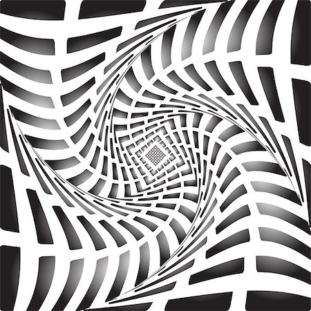 simsearch:400-07717373,k - Design monochrome twirl movement illusion background. Abstract stripy torsion backdrop. Vector-art illustration Foto de stock - Super Valor sin royalties y Suscripción, Código: 400-07503124