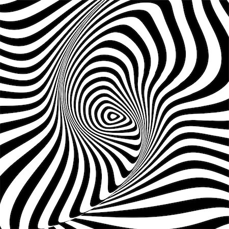 simsearch:400-07512933,k - Design monochrome swirl movement illusion background. Abstract stripe drop torsion backdrop. Vector-art illustration Foto de stock - Super Valor sin royalties y Suscripción, Código: 400-07503132