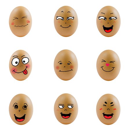 egg (concept) - collection of eggs with happy face. Differences faces living together - Diversity concept Stock Photo - Budget Royalty-Free & Subscription, Code: 400-07515708