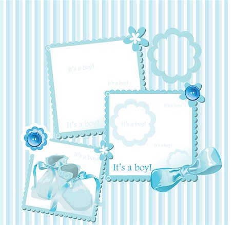 simsearch:400-04609736,k - Baby shower greeting card Stock Photo - Budget Royalty-Free & Subscription, Code: 400-07515968