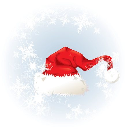 simsearch:400-08409193,k - Santa hat Fotografie stock - Microstock e Abbonamento, Codice: 400-07515987