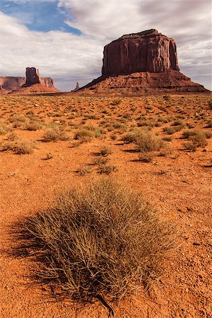 simsearch:400-05361560,k - Complementary colours blue and orange in this iconic view of Monument Valley, USA Photographie de stock - Aubaine LD & Abonnement, Code: 400-07516072