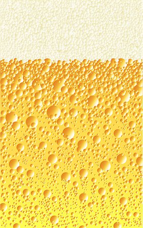 frothy head - Bubbles and froth on a fizzy drink. Foto de stock - Super Valor sin royalties y Suscripción, Código: 400-07516269