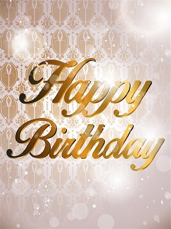 Vector - Happy Birthday Colorful Background Card Photographie de stock - Aubaine LD & Abonnement, Code: 400-07516724