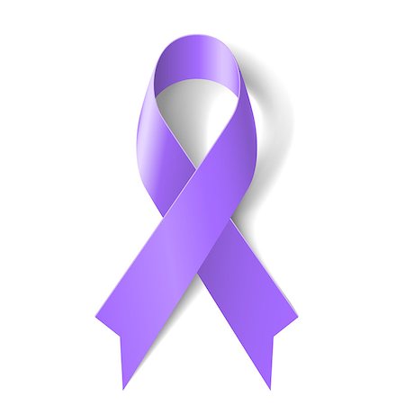 simsearch:400-07257297,k - Violet ribbon as symbol of Hodgkin Disease awareness Stock Photo - Budget Royalty-Free & Subscription, Code: 400-07517187