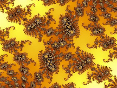 simsearch:400-07892008,k - Digital computer graphic - rendering. Patterned fractal with spirals for background and design. Photographie de stock - Aubaine LD & Abonnement, Code: 400-07517237