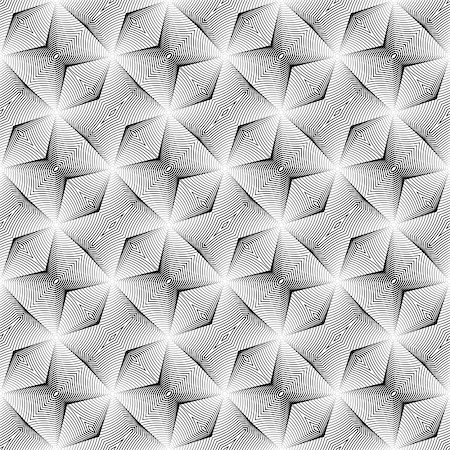 simsearch:400-07507345,k - Design seamless monochrome diagonal geometric pattern. Abstract diamond lines textured background. Vector art Foto de stock - Royalty-Free Super Valor e Assinatura, Número: 400-07518650