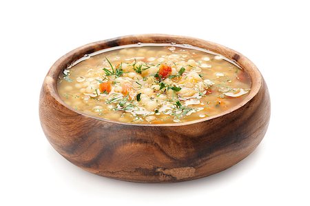 simsearch:400-06461732,k - bowl of hot fresh Minestrone soup Stockbilder - Microstock & Abonnement, Bildnummer: 400-07525152