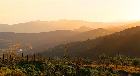 Photo of mountain on sunset, Sicily, Italy Foto de stock - Royalty-Free Super Valor e Assinatura, Número: 400-07525183