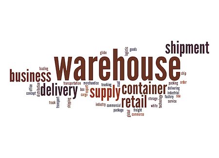 simsearch:400-08499668,k - Warehouse word cloud Stock Photo - Budget Royalty-Free & Subscription, Code: 400-07525462