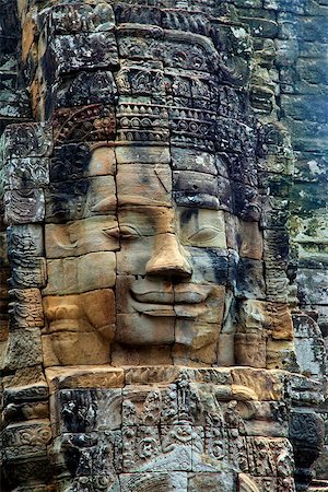 Stone murals and sculptures in Angkor wat. Cambodia Stock Photo - Budget Royalty-Free & Subscription, Code: 400-07525483