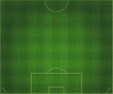 football pitch background - Green grass soccer field background Stock Photo - Budget Royalty-Free & Subscription, Code: 400-07544199