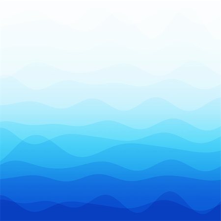 simsearch:400-07717164,k - Abstract blue gradient wave background Photographie de stock - Aubaine LD & Abonnement, Code: 400-07545194