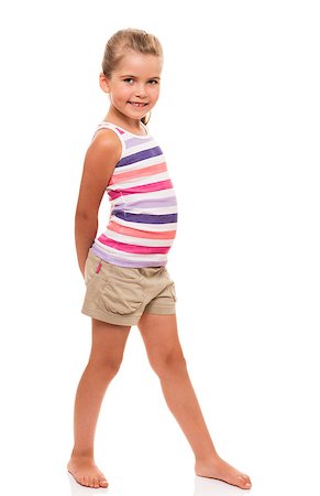 simsearch:400-07545937,k - Just a portrait of a cheerful little girl Stock Photo - Budget Royalty-Free & Subscription, Code: 400-07545885