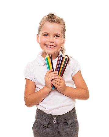 simsearch:400-07545937,k - If you have colorful pencils you can draw everything! Stock Photo - Budget Royalty-Free & Subscription, Code: 400-07545911