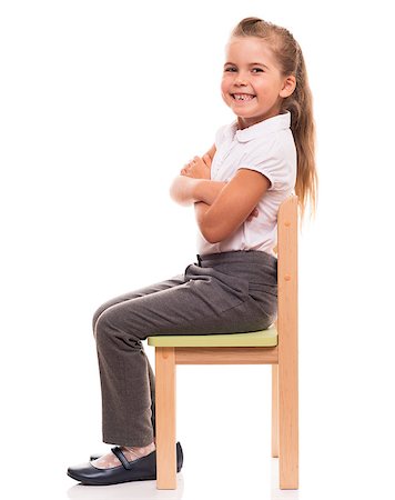 simsearch:400-07545937,k - it's comfortable to posing while sitting on a chair Stock Photo - Budget Royalty-Free & Subscription, Code: 400-07545927