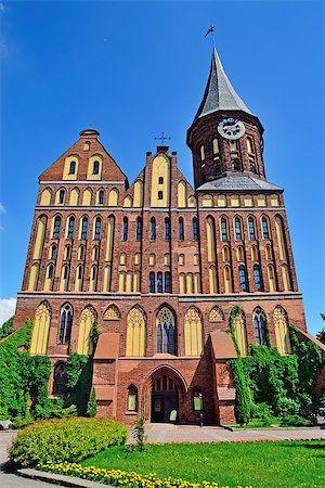 Koenigsberg Cathedral - Gothic temple of the 14th century. The symbol of Kaliningrad (until 1946 Koenigsberg), Russia Stock Photo - Budget Royalty-Free & Subscription, Code: 400-07546132