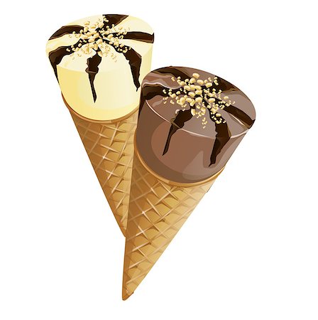 simsearch:400-08979046,k - ice cream Stock Photo - Budget Royalty-Free & Subscription, Code: 400-07548496