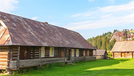 picture of house with high grass - Old deserted wooden farm house. Stock Photo - Budget Royalty-Free & Subscription, Code: 400-07548753