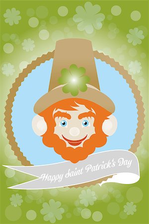 simsearch:400-05885156,k - Card for Irish Saint Patricks Day Stock Photo - Budget Royalty-Free & Subscription, Code: 400-07549120