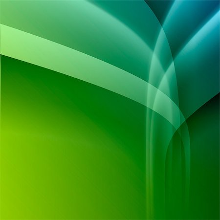 simsearch:400-07549717,k - Green abstract background with light lines and shadows. Photographie de stock - Aubaine LD & Abonnement, Code: 400-07549697