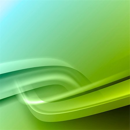 simsearch:400-07557963,k - Green abstract background with light lines and shadows. Stock Photo - Budget Royalty-Free & Subscription, Code: 400-07549718