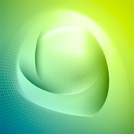 simsearch:400-07549717,k - Green abstract background with  light lines  and shadows. Photographie de stock - Aubaine LD & Abonnement, Code: 400-07549754