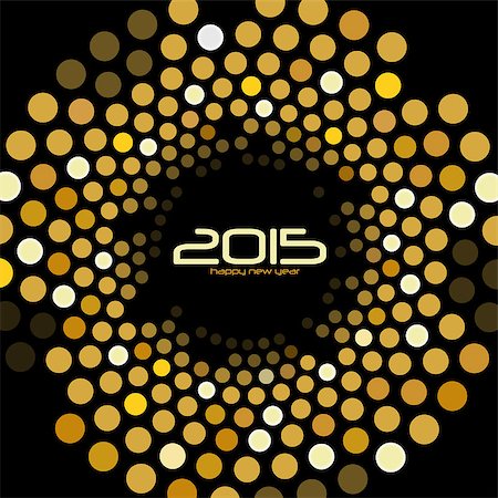 Abstract Background - Happy New Year 2015 Foto de stock - Super Valor sin royalties y Suscripción, Código: 400-07549792