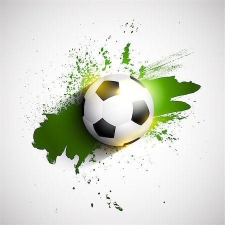 earth vector south america - Soccer or football on a grunge background Stock Photo - Budget Royalty-Free & Subscription, Code: 400-07555387